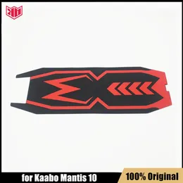 Original Electric Scooter Silicone Red Mat for Kaabo Mantis 10 Kickscooter Black Foot Pad Sticker Accessories255o