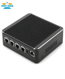 Intel Aesni Fanless Mini PC 4 LAN Pentium N4200 Firewall VPN Router 4 Nic Ethernet Ports Network Appliance Server3225006