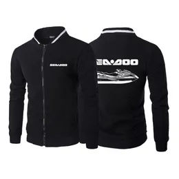 Hoodies للرجال Sweatshirts 2023 Sea Doo Seadoo Moto Leisure Fashion Patchwork Fleece Tracksue Male Mal