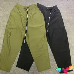 남자 바지 2022 Kapital Kountry Ripstop 바지 남성 여성 1 1 고품질 멀티 포켓 Kapital Pants Long DrawString Track 바지 T230302