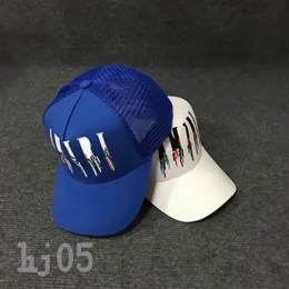 Yaz Tasarımcı Kapağı Tuval Beyzbol Şapkası hassas mektup nakış deseni Gorras rahat nefes alabilen açık tırmanma spor güneş geçirmez net takılmış kap pj032 c23