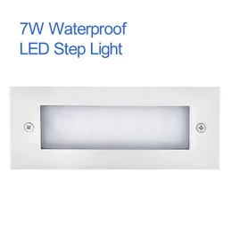실외 7W LED 지하 조명기구 단계/계단 매장 램프 방수 조경 경로 흰색 안뜰 계단 모서리 빌라 usalight