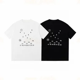 Mens Casual T Shirt Womens Fashion Digital Logo Printing Tops Mens Summer Clothing Size XS-L