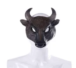 Halloween Bull Head Facle Face Mask Máscaras de Cosplay Máscaras de terror formam o Halloween Masque Party Decoration L2207116008370