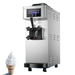 Ticari yumuşak servis dondurma makinesi elektrikli dondurma yapımcıları bir lezzet dondurma otomatı 110v 220v