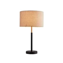 America Design Table Lamp Luxury Fancy Traditionell Fabric Desk Lamp 33 cm Bredd 54 cm Höjd för Hotel Home vardagsrum sovrum sovrum studie rum restaurang dekor