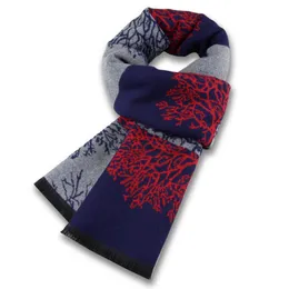 Schals Herbst Winter Neueste Mann Schal Doppelseitige Nachahmung Kaschmir Schals Mode Accessoire Geschenk für Vatertag Verdicken Kragen L230302