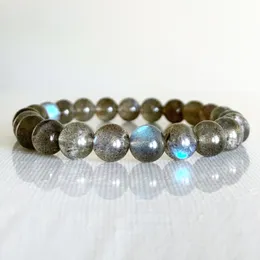 Länkarmband kedja klass labradorite armband kvinnliga läkande energikristaller helt enkelt design ångestavlastning armbandlänk linklink