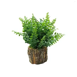 Decorative Flowers Green Leaves Large Potted Artificial Plant Outdoor Farmhouse Kitchen Home Decor Art Ornaments Living Room Bathroom Indoor