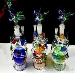 Hookahs Best high atmospheric gift, multi-colored dragon jug filtration high 15.5CM width 8CM weight is 160 grams, color random delivery, wholesale