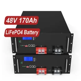 Batteria prismatica di grado A per alimentazione solare 48v 170ah 150ah lifepo4 batteria al litio ferro fosfato