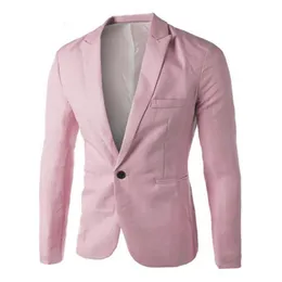 Men's Suits & Blazers I -Jewelry M-3XL Suit Casual Fine Workmanship Cotton Blend One Button Blazer For Banquet