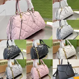 5A Boston axelväskor Designer reseskoväska ryggsäck Spring in the City Sunrise Pastell Speedy Totes Bag Färgglad handväska för kvinnor på farten Collection Pink Coate