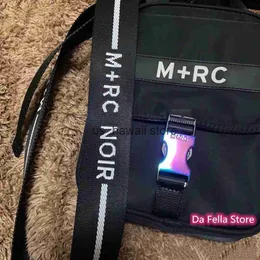 Torby wieczorowe najnowsze MRC Noir Rainbow Bags Men Men Hip Hop Plecaks 2020 1 MRC Noir Bag w kolorze metalowym plecaku Transparant Ghost T230302