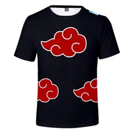 新しいファッションナルトナルトアカツキロゴパターン3D Tシャツitachi uchihaアニメTシャツTシャツサイズコスプレコスチュームトップティーXS-XXL354F