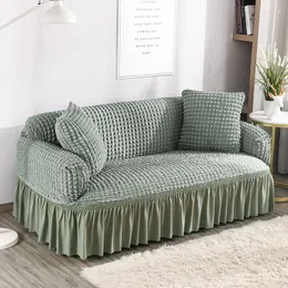 Campa de cadeira 14 coloras de corpo Fabirc elástico Tampa de algodão cor de algodão universal para sala de estar