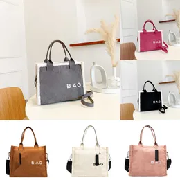 Marc Tote Bag Designer Mulheres Bolsas Stuff Sacks Luxo Totes Bolsas De Lã De Cordeiro Bolsa Carta Deerskin Velvet Womens Shopping Ombro 221009 230806