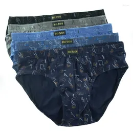 Underpants 4pcs/lot Est Cotton Mens Briefs Plus Size Men Underwear Panties L/XL/2XL/3XL Men's Breathable
