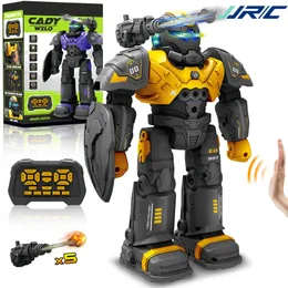 RC Robot JJ Toys for Kids Telecomando Robocop Smart Programmable Gesture Sensing s Giocattolo intelligente 230302