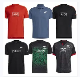 2022 2023 All Super Rugby Jerseys #Black New jersey Zealand Fashion Sevens 21 22 23 Rugby Vest Shirt POLO Maillot Camiseta Maglia Tops