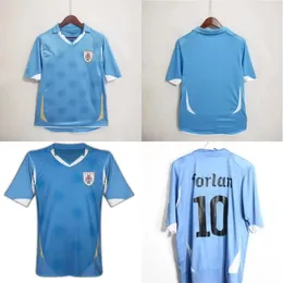 2010 Uruguay Caceres retro jerseys 22 Lugano 2 Forlan 10 home