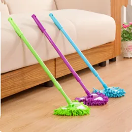 Mops Mini Mop Bathroom floor cleaning tool Flat lazy Mop Wall Household Cleaning Brush Chenille Mop Washing Mop Dust Brush cleaning 230302