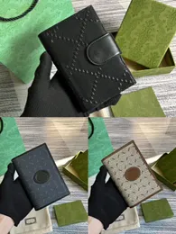 724562 En kaliteli deri pasaport tutucu klasik İtalya pasaport cüzdanı lüks tasarımcılar kartvizit tutucu gerçek deri para çantası hediye kutusu