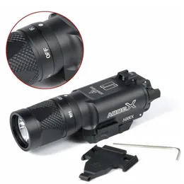 Tática X300 Série X300V Ir lanterna LED LED VISION GUN LUZ G LACK 17 18 18C Pistol Fit 20mm Picatinny Rail226L