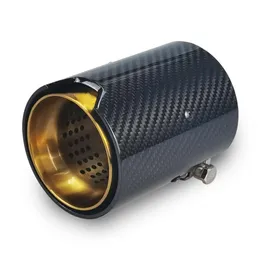 Factory export whole good Gold muffler exhaust tips of Carbon Fiber fit for BMW M2 F87 M3 F80 M4 F82 F83 M Performance m3006