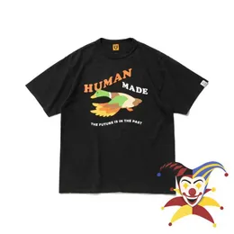 T-shirt da uomo Flying Du Human Made in cotone fiammato Uomo Donna Top T-shirt a maniche corte G230301