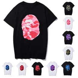 Designer t skjortor t shirt designer toppar mode överdimensionerad kort ärm vit tryck besättning hals bomull streetwear herrar designer kläder mens kläder skjortor män lyx