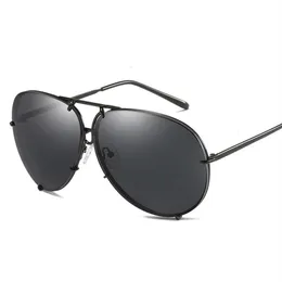ShineLot новейшие фирменные пилотные солнцезащитные очки смены дизайнер