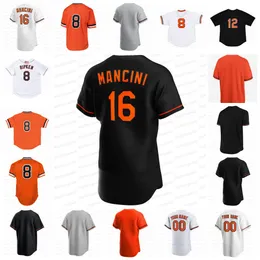 ED # 31 Cedric Mullins Jersey 16 Trey Mancini Chris Davis Cal Ripken Jr. Jonathan Villar Hanser Alberto Jose Iglesias Giovanni