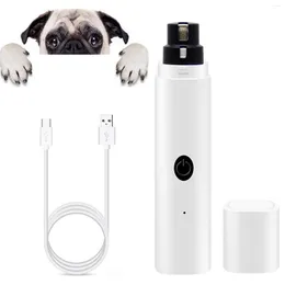 Capas de assento de carro de cachorro cortadoras de unhas para animais de estimação Recarregam o moedor de iluminação LED de LED poderoso pata indolor e suavização e suavização