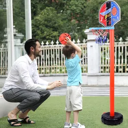 Sport Toys Basketball Stands Toys Set Boy Basketball Hoop Board Höjd Justerbara barn Barnens praktiska utomhussportsövning Toys 230303