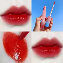 Lip Gloss Mini Cute Lipstick Liquid Matte Long Lasting Wet And Fast Drying Glaze Cosmetics