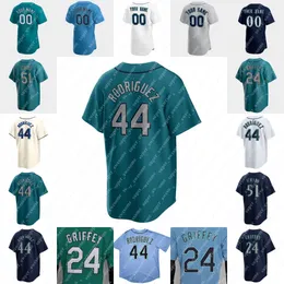 Baseballtröjor Julio Rodriguez Baseball Jersey Cal Raleigh JP Cr Awfordja Rredke Leniclu Isca Stilloty fr Ancelo Gangi lberted Garma rtinezke ngr iffyjr suz uk uk