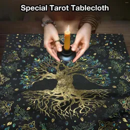 طاولة قطعة قماش 60 × 60 سم من الحياة تارو تارو تطلب مائدة بياضات الاضطراب ألعاب المذبح ألعاب Oracle Pad Runes Witchcraft Supplies