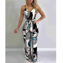 Women's Jumpsuits & Rompers Fashion Women Jumpsuit Boho Strap V-neck Clubwear Playsuit Bodycon Party Trousers Off Shoulder Ladies PlaysuitWo