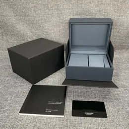 Смотреть коробки корпусов фабрика поставщика Outlet Original Tag Blue Watch Box Luxury Brand Brand Case с буклетом и Can Customiza 230302