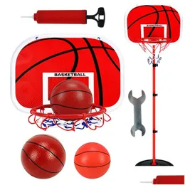 스포츠 장난감 어린이 농구 스탠드 150cm 어린이 야외 조정 가능한 세트 키트 드롭 배달 선물 플레이 dhuaj