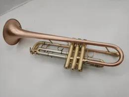 BB Cornet Trumpet Brass Gold Lakquer Metal Muzyczne instrument z rękawiczkami w obudowie Bezpłatna wysyłka