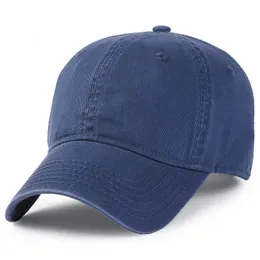 Berretti da baseball in morbido cotone lavato vecchio cappello da baseball di grandi dimensioni per testa grande uomo donna berretto casual quattro stagioni 55-60 cm 60-65 cm 15 colori 230303