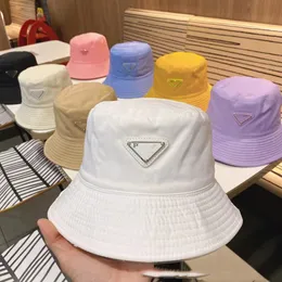 Kvinnor Mens Bucket Hat Designer Hats Sun Förhindra utomhusfiske Baseball Casquette Luxury Black White Pink Fashion Cap Fashion Street Hatts