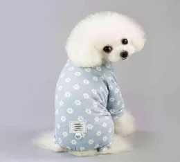 Summer Pet Clothe Puppy Маленькая собачья кошачья одежда для чешуйчатых брюк юбка Костюм Cute XL Flower Dres S DHL QNUJ9000117