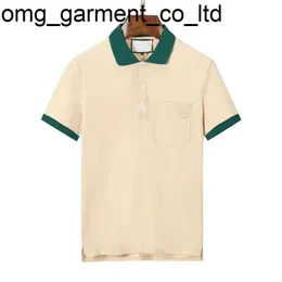 Designer Fashion brand Men's Polos Shirts Men Short Sleeve T-shirt Single Lapel Shirt Jacket Sportswear T-shirt polo