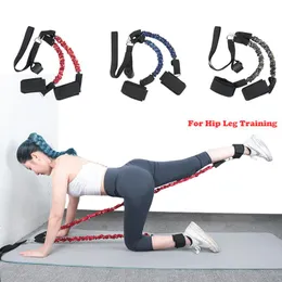 Fasce di resistenza Fitness Hip Booty Training Band Home Gym Allenamento multifunzione Gambe Power Rafforzare Pull Rope System Cable Machine