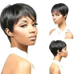 Synthetic Wigs Wig Chemical Fiber Short Hair Bobo Women s Fashion Wig Headgear 230303