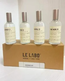 Nieuwste parfumset Le Labo Engelse peer wilde bluebell 5 stcs 3 in 1 middag 3 stcs California Dream Apogee 4pcs kit geurfles4109255