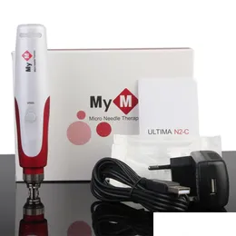 أدوات العناية بالبشرة الأخرى Mym Derma Pen 5 Speed ​​Electric Mirco Needle Tima N2C Dermapen مع 2 pcs eletles خرطوشة تسليم Healt Dhacs